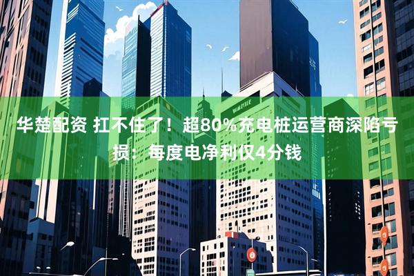 华楚配资 扛不住了！超80%充电桩运营商深陷亏损：每度电净利仅4分钱